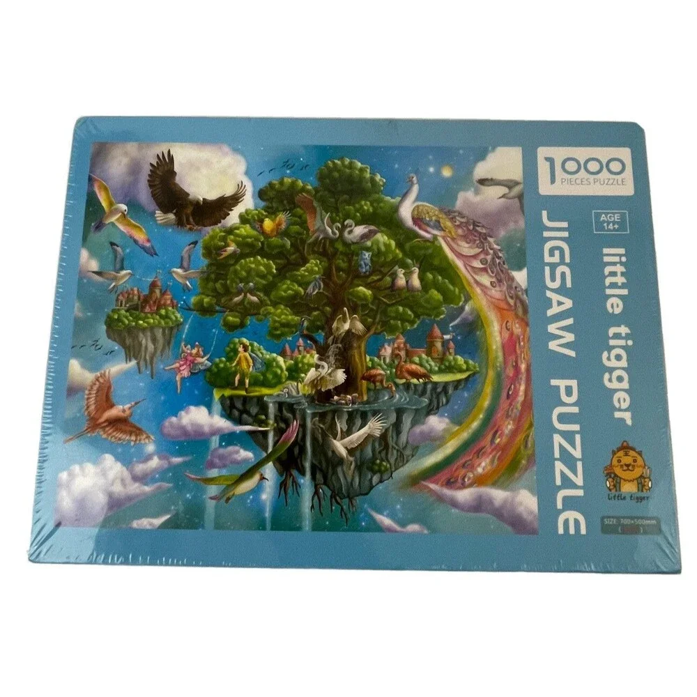 1000 Piece Jigsaw Puzzle Fantasy Tree Birds Little Tigger Sealed New